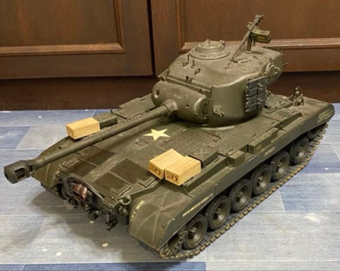 N2178 TAMIYA 1/16 アメリカ戦車 電動ラジコン M26パーシング