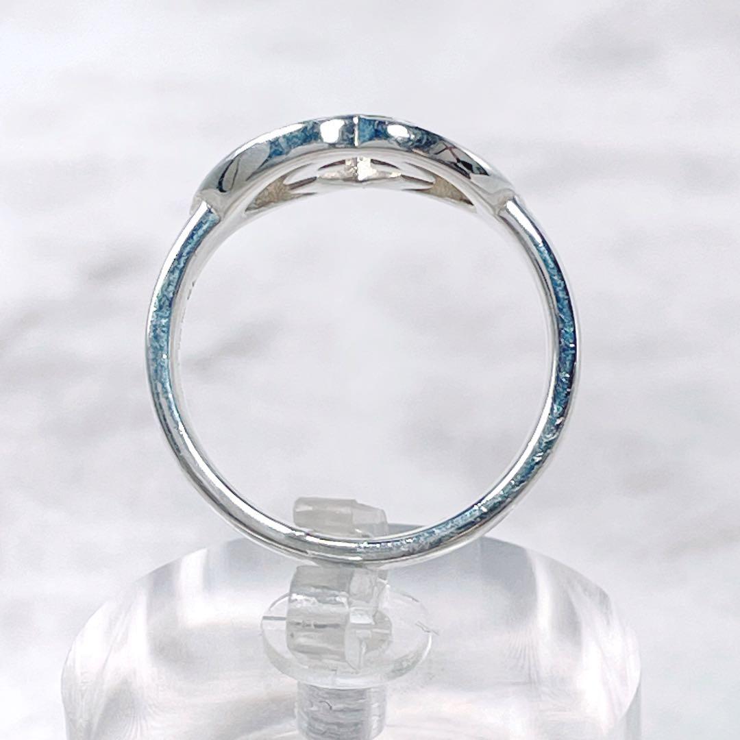 GUCCI シルバー925 Gロゴ　リング 19　インターロッキングG