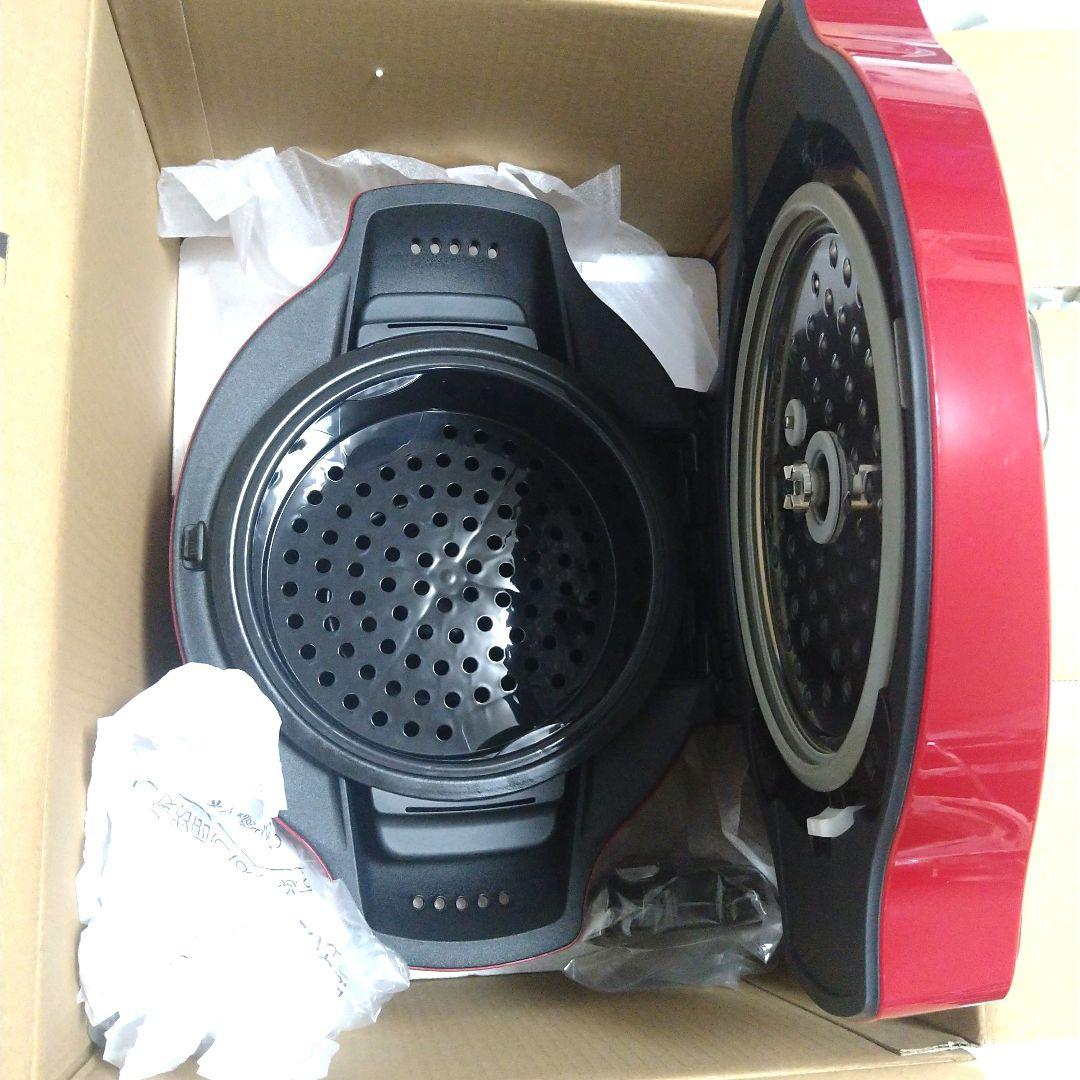 新品未使用 シャープ ヘルシオ ホットクック KN-HW16F-R 無水調理鍋