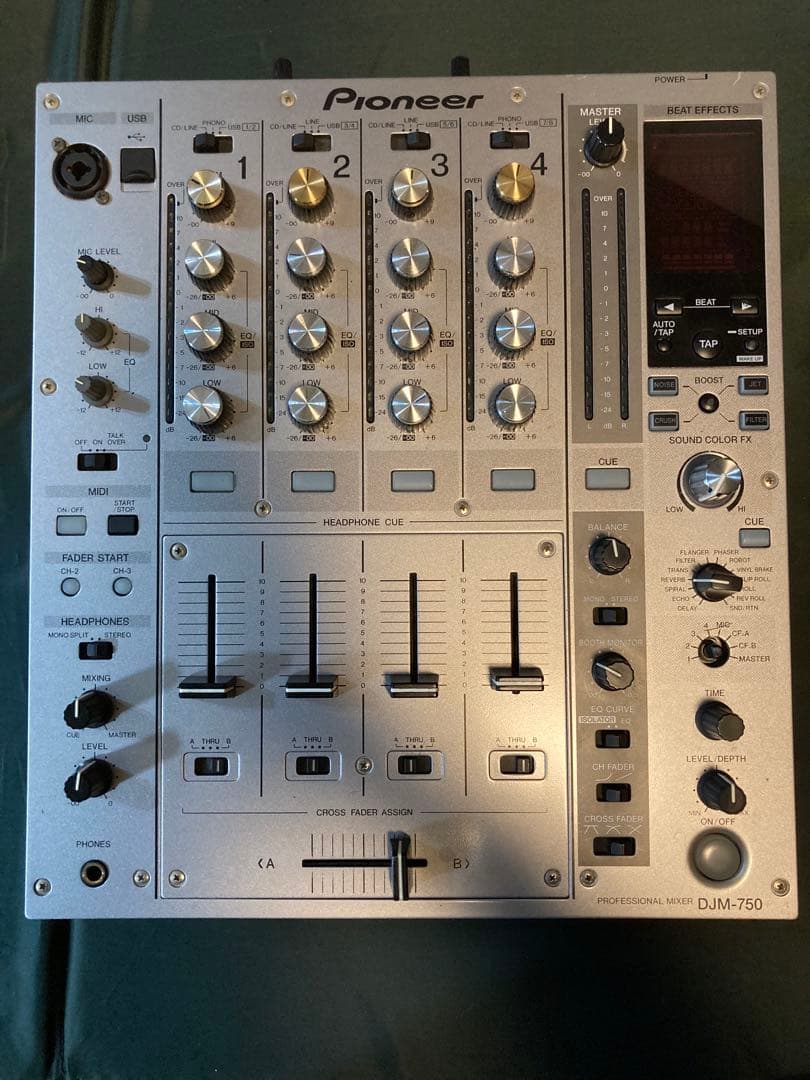 Pioneer DJM-750 DJミキサー