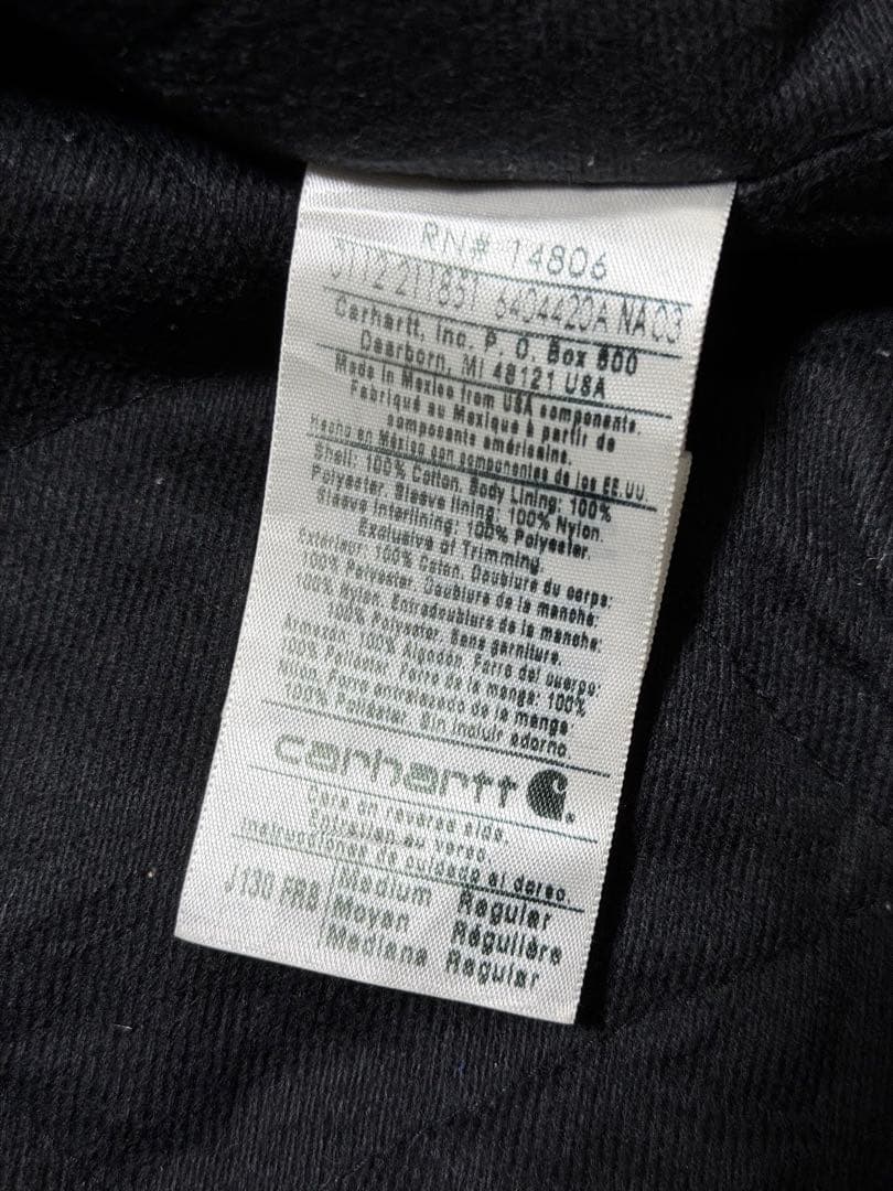 ‼️ Carhartt カーハート アクティブ ジャケット J130 FRB