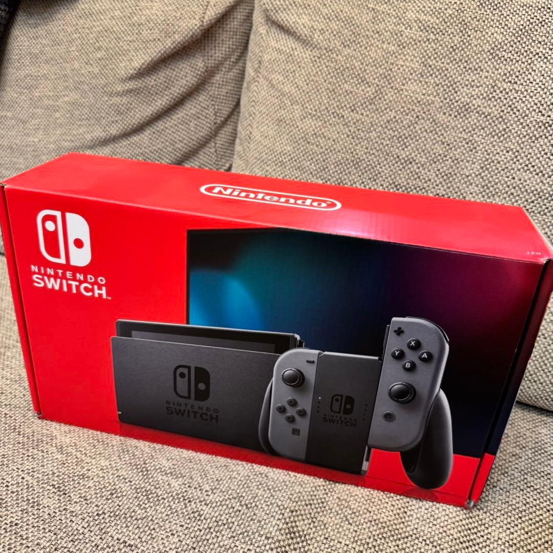 Nintendo Switch 本体(グレー)+人気ソフト4点セット まとめ売り