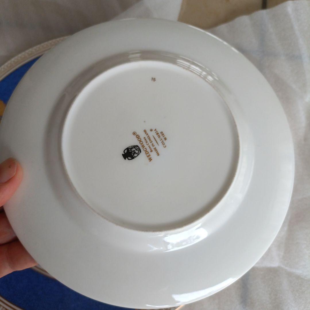 最高級　ウェッジウッド　コロンビアパウダブルー