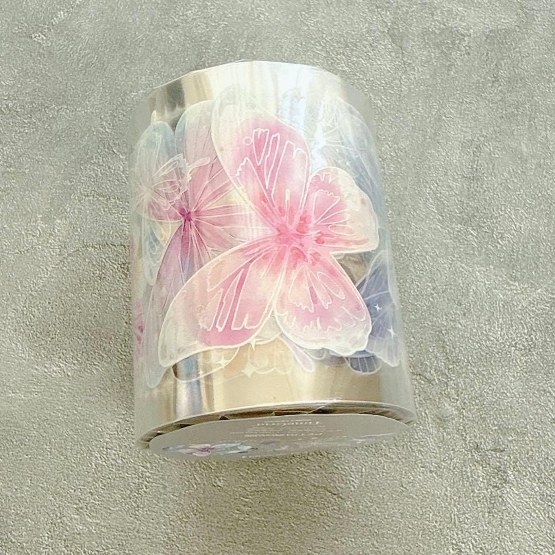 时间格子《虹息之羽》海外マスキングテープ　マステ 【2386】