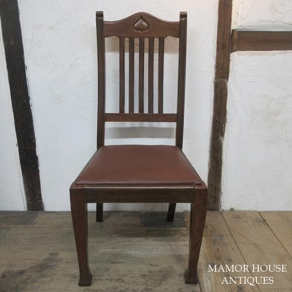 イギリス アンティーク 家具 ダイニングチェア 椅子 イス 英国 4442e
