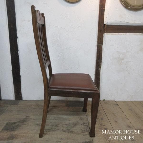 イギリス アンティーク 家具 ダイニングチェア 椅子 イス 英国 4442e