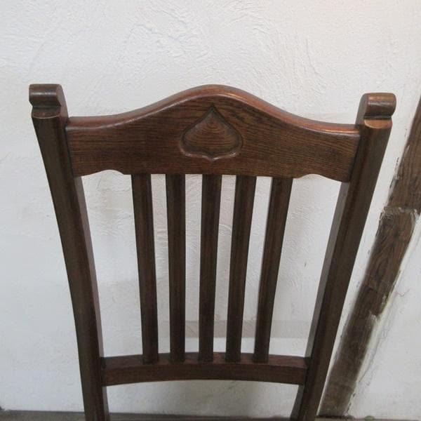 イギリス アンティーク 家具 ダイニングチェア 椅子 イス 英国 4442e