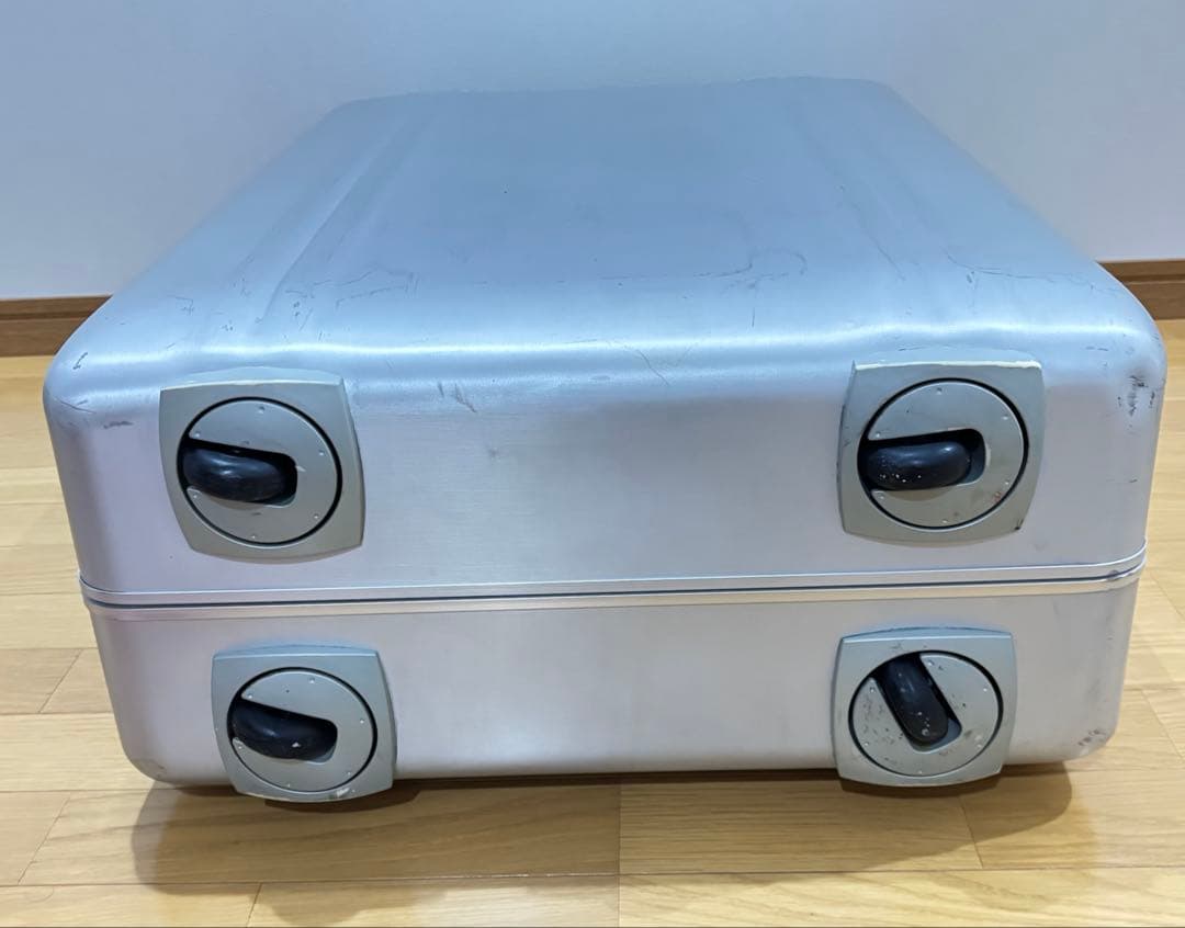ヴィンテージ　ゼロハリバートン　大型スーツケース 　（鍵難あり）