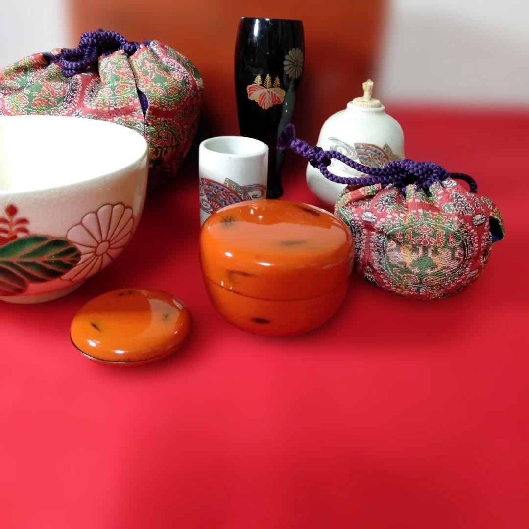 根来塗　利休茶箱