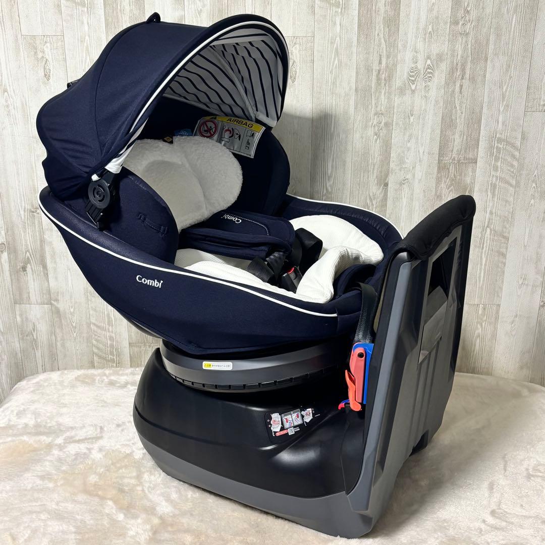 ⭐️美品⭐️コンビ 新生児チャイルドシート クルムーヴ JJ-550ネイビー