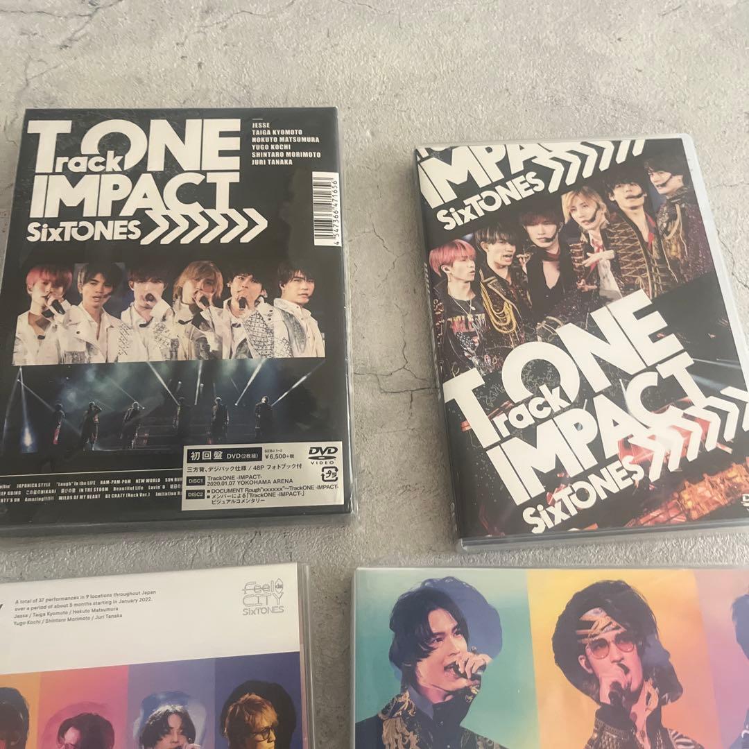 SixTONES ライブDVD まとめて　初回盤　通常盤