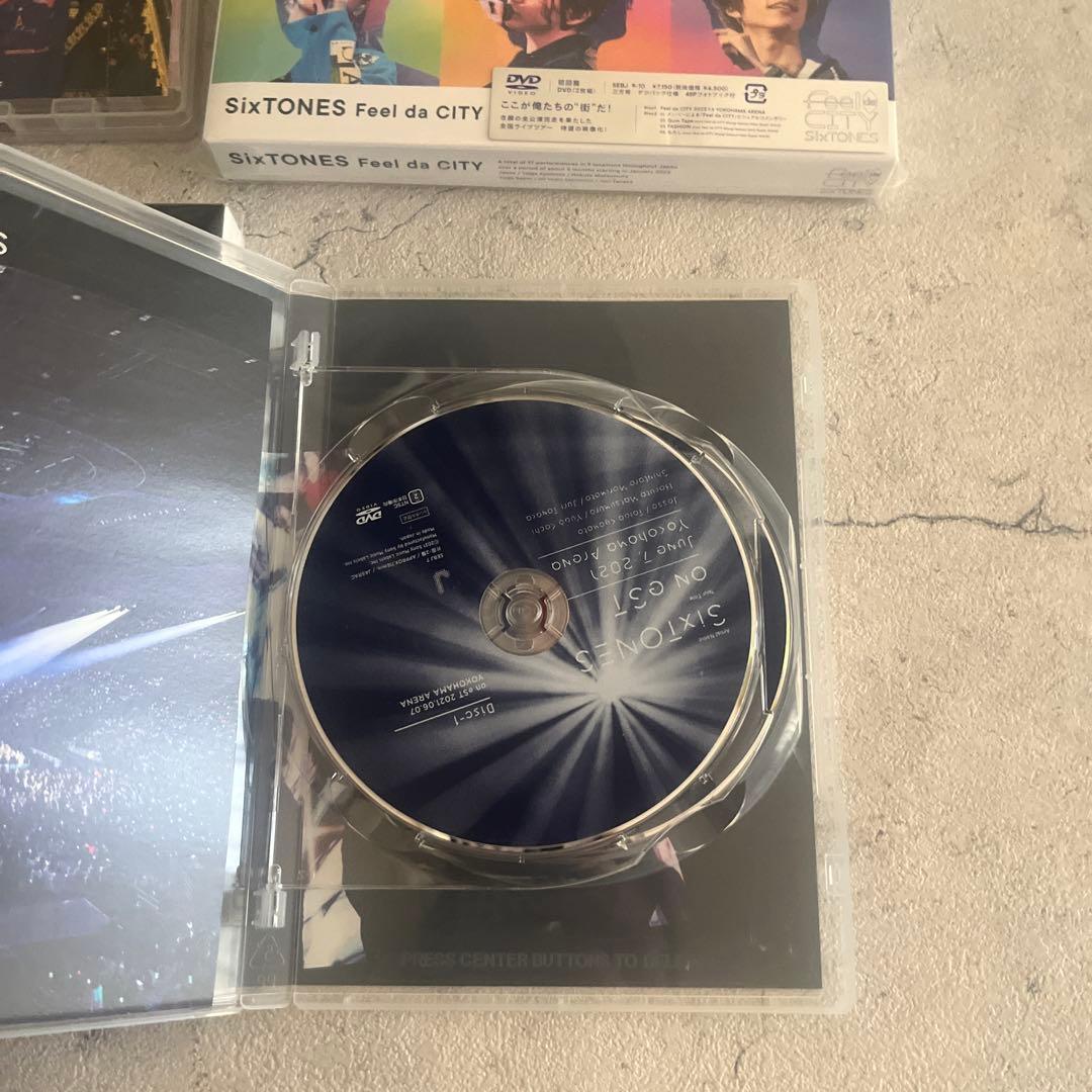SixTONES ライブDVD まとめて　初回盤　通常盤