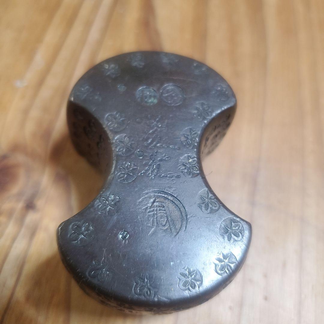 江戸時代 分銅　両替商 天秤の錘 骨董品古美術 アンティーク