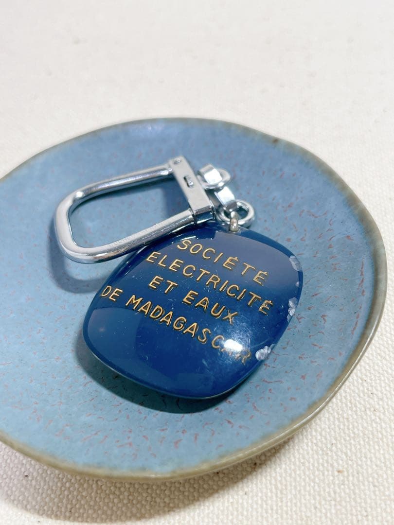 【Bourbon】キーホルダー　ブルボン　人魚 EEM 電気 ルフォールオプノ