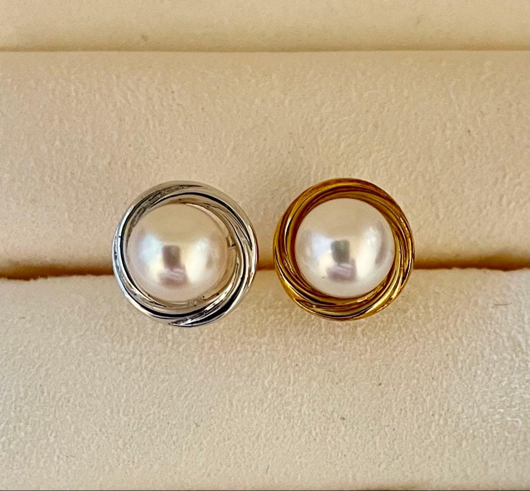 TASAKI パールピアス タイタック K18YG