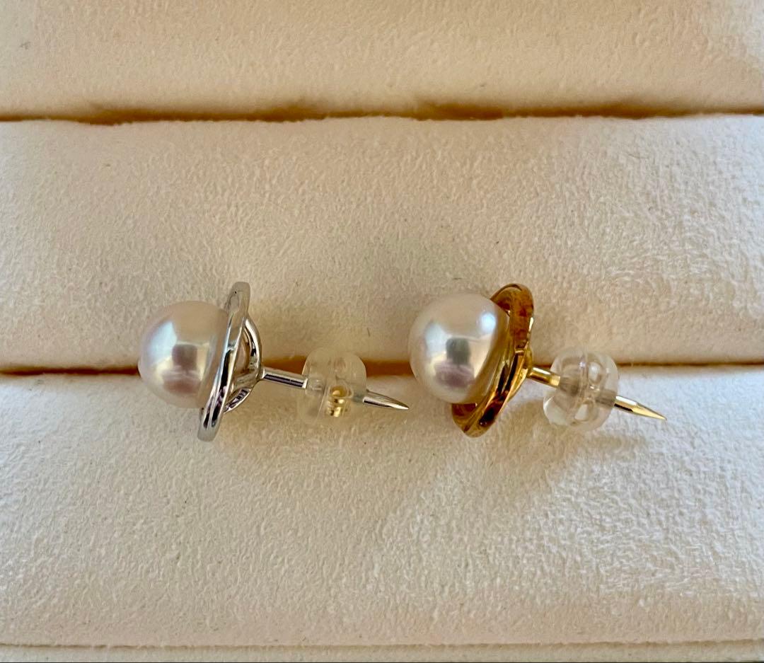 TASAKI パールピアス タイタック K18YG