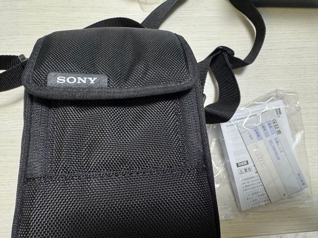 SONY FE 135mm F1.8 GM レンズ フィルター付き