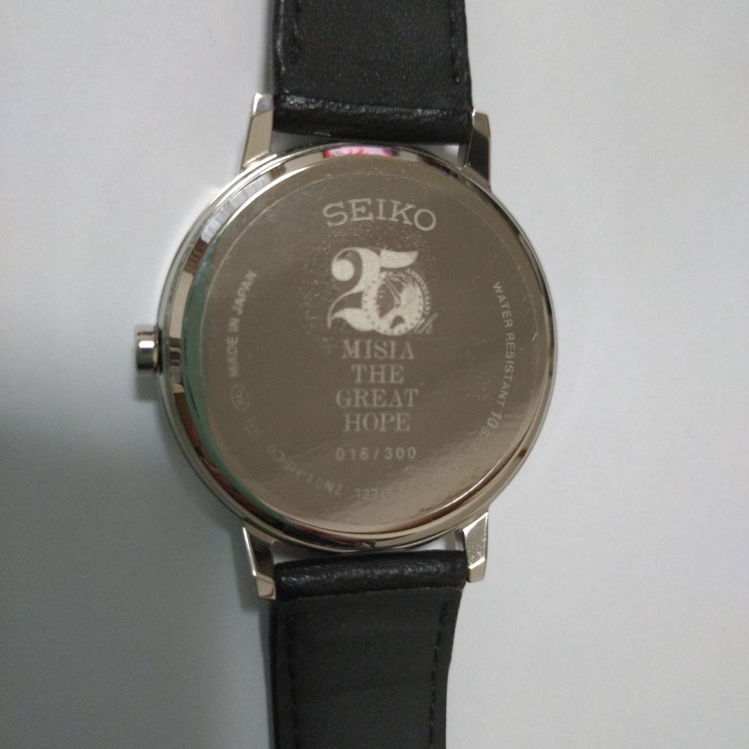 MISIA x SEIKO デビュー25周年記念 腕時計 日本製