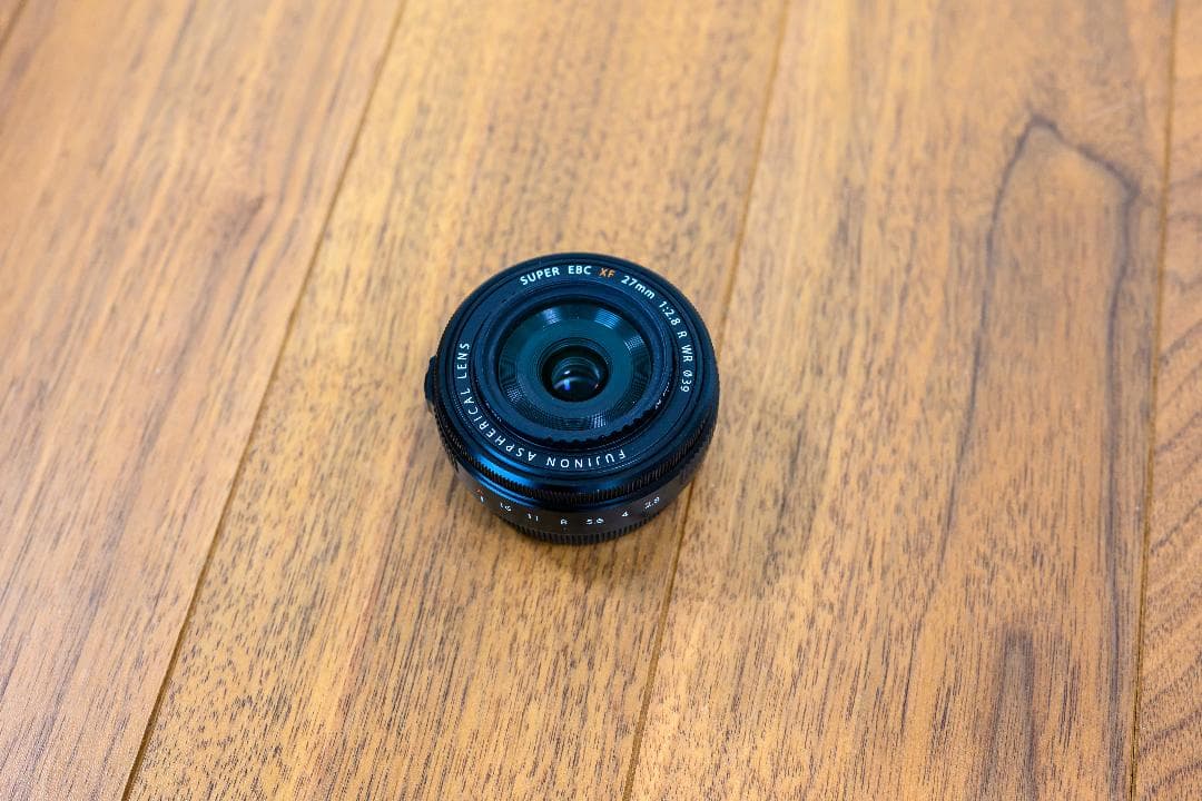 Fujinon XF27mmF2.8 WR 単焦点レンズ + フィルター