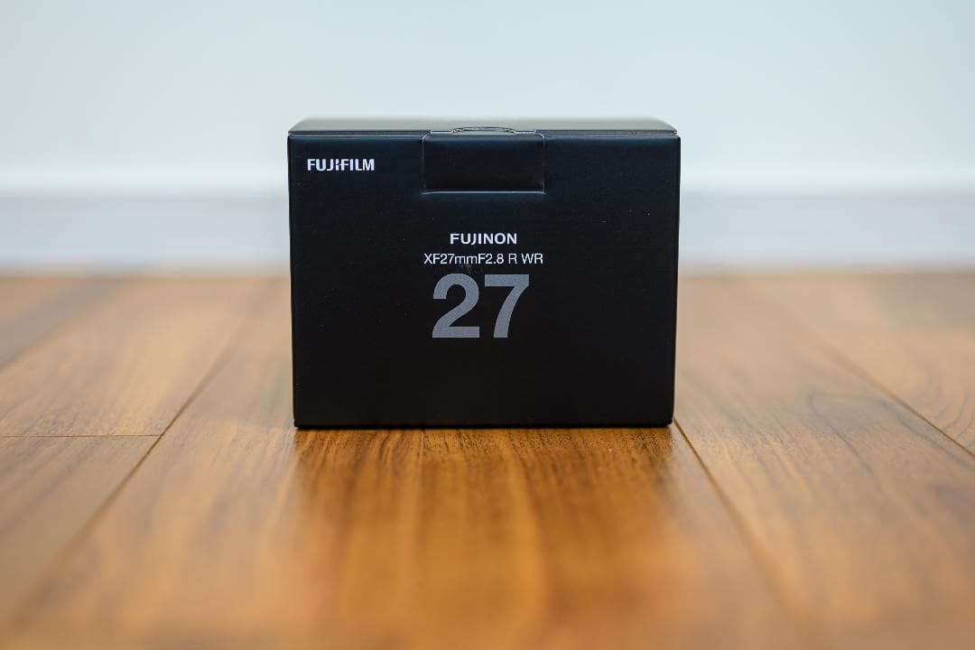 Fujinon XF27mmF2.8 WR 単焦点レンズ + フィルター