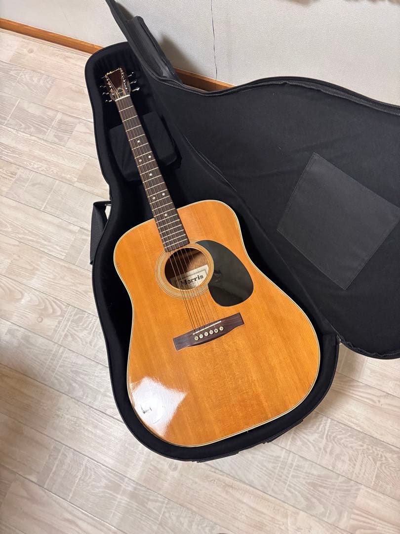 工房調整済み、ジャパビン、Morris 、W-18、1970年、芳野楽器、旧ロゴ