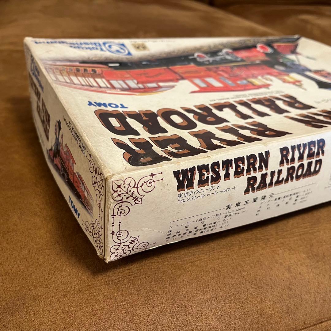 東京ディズニーランド　ウエスタン・リバー・レールロード　プラモデル 1983年