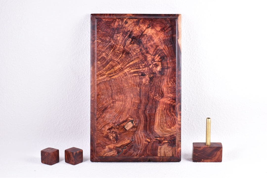 No.384ホンジュラス・ローズウッド瘤のトレー