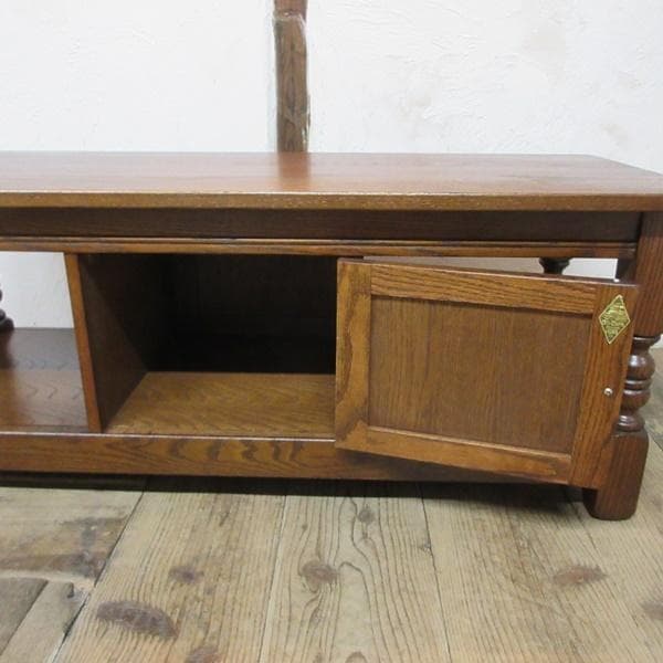 イギリス アンティーク 家具 オールドチャーム ローボード テレビ台 6070e