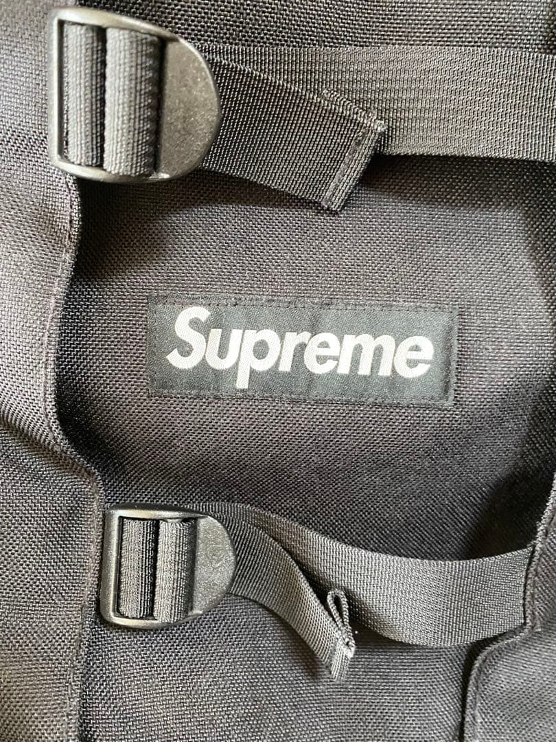 14SS Supreme シュプリーム　バッグパック　ブラック