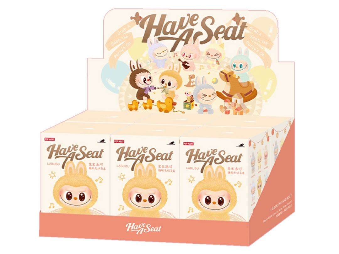 LABUBU Have A Seat x マカロン POPMART 2set