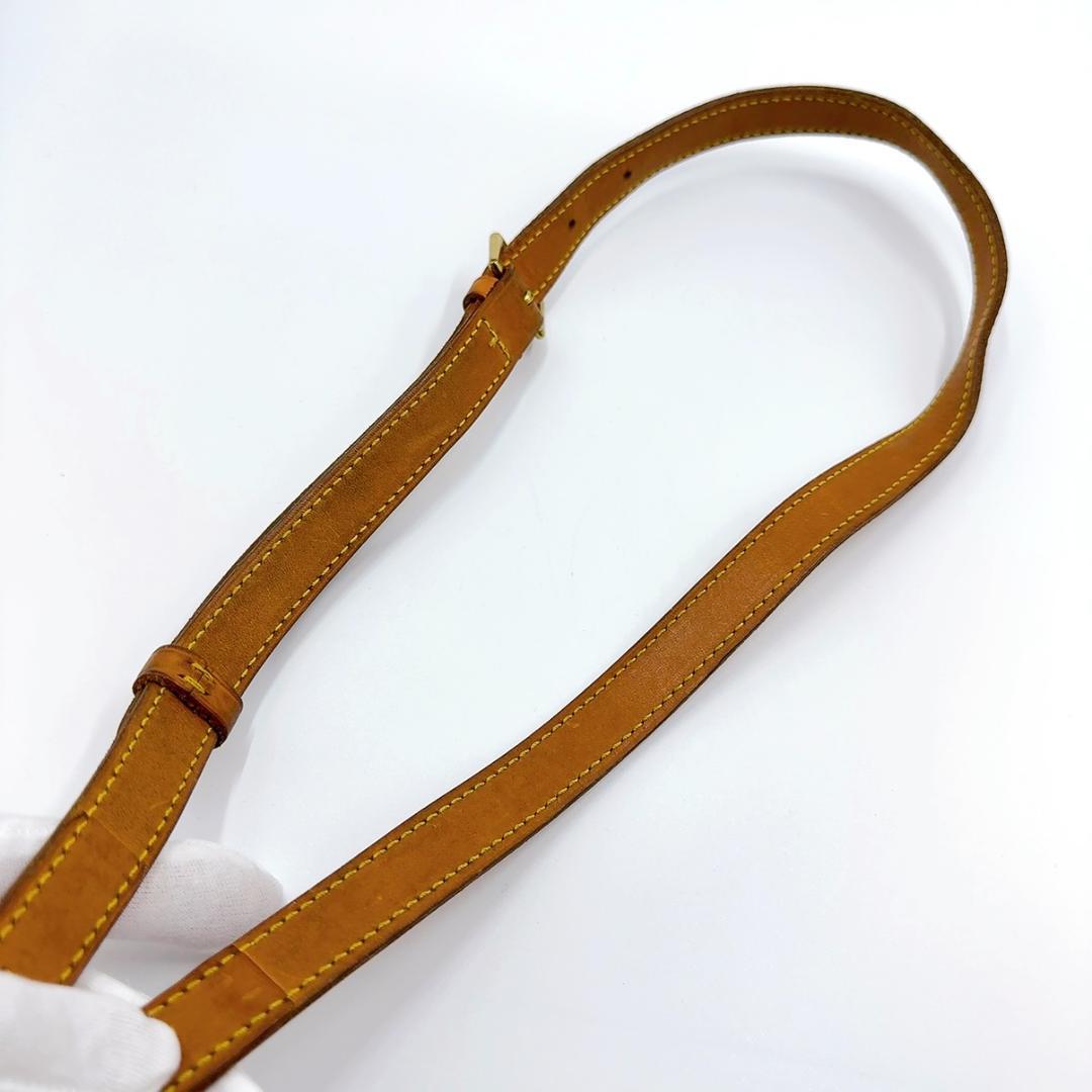 ◇ルイヴィトン◇ヌメ革/ショルダーストラップ/ブラウン/ゴールド