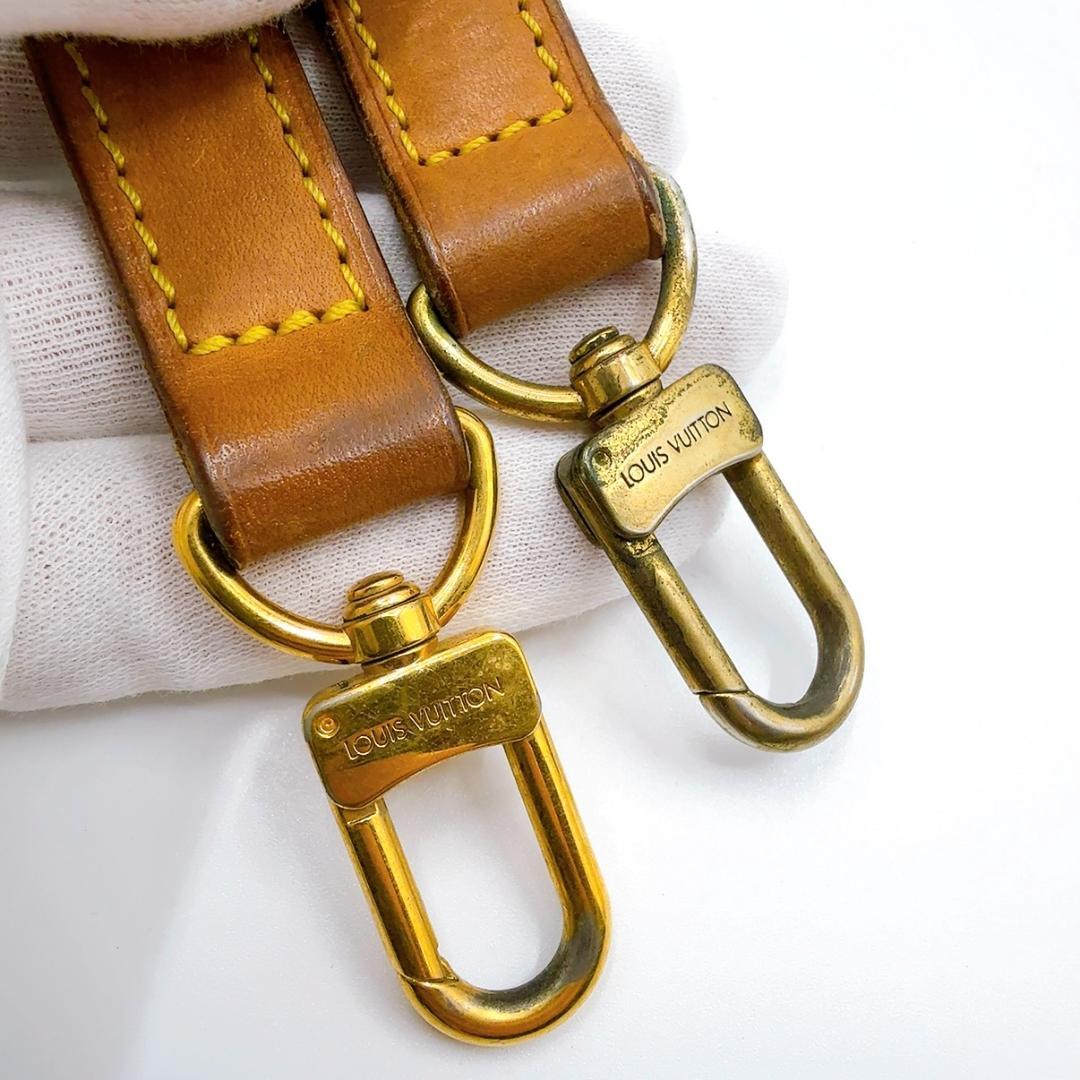 ◇ルイヴィトン◇ヌメ革/ショルダーストラップ/ブラウン/ゴールド