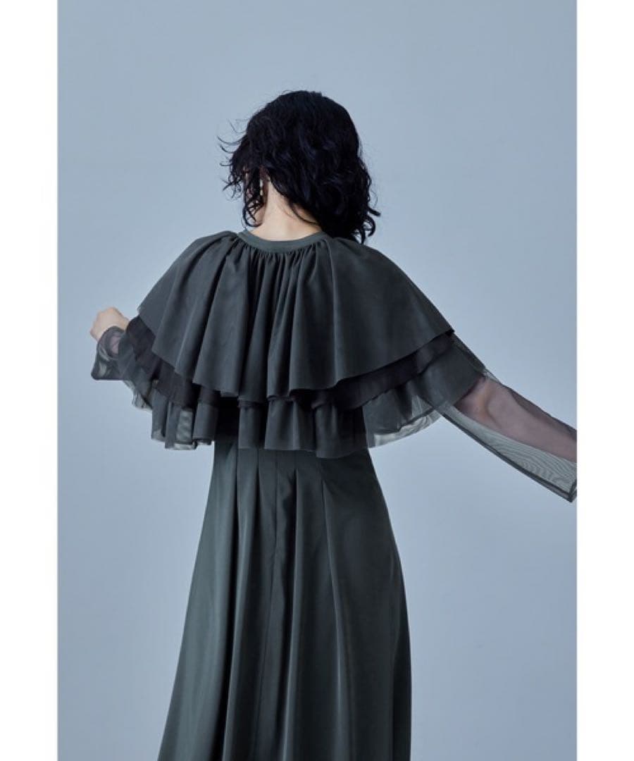 ＊美品＊niana 3pieceマルチフリルドレス