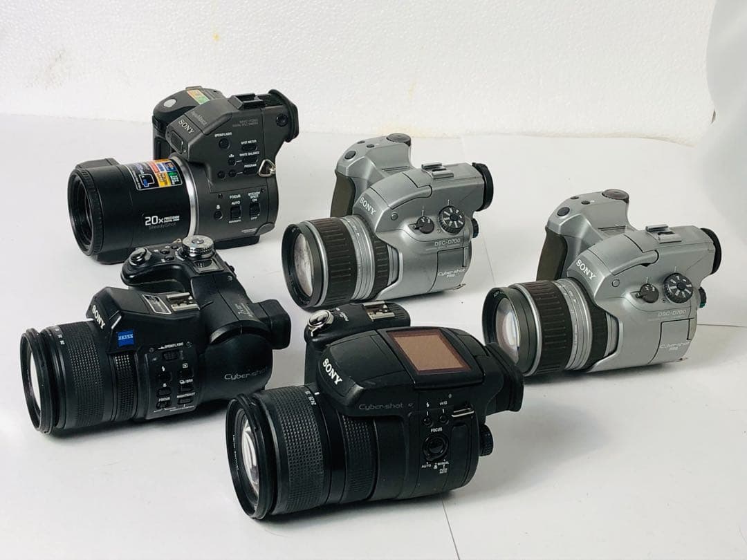 SONY デジタルカメラ 5台 まとめて DSC-R1 他 ジャンク