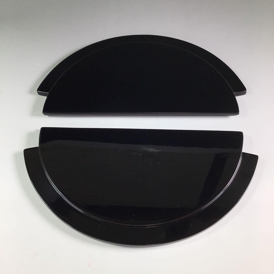 Ｐ８５９　水指　『輪島塗』『根引松蒔絵』『手桶水指』　共箱　茶道具