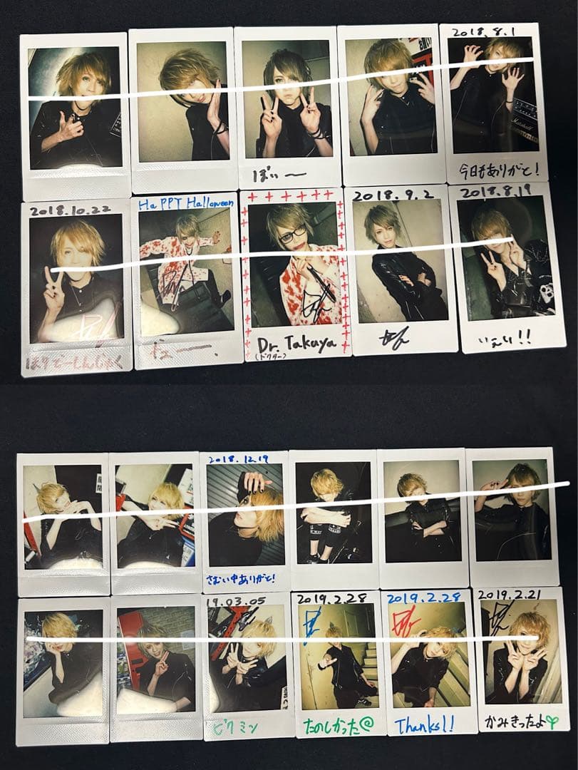 LAY ABOUT WORLD Takuya チェキ