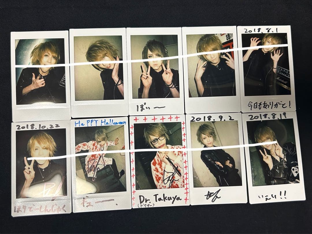 LAY ABOUT WORLD Takuya チェキ