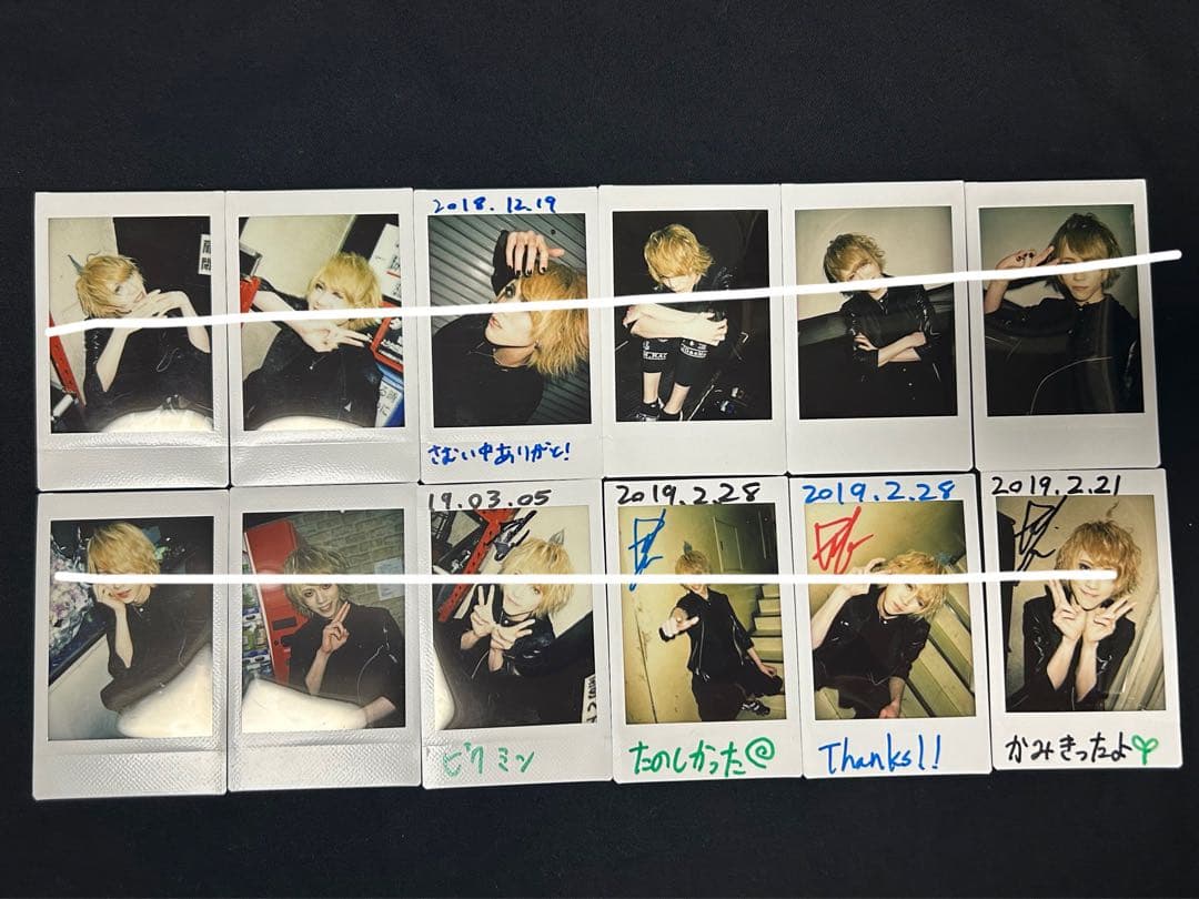 LAY ABOUT WORLD Takuya チェキ