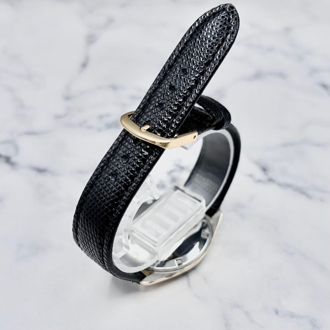 【極美／OH済】オメガ シーマスター 自動巻き サンドブラスト文字盤 新品ベルト