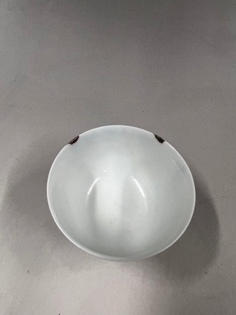 高橋道八　煎茶茶碗　磁貫入り5個（箱入り） 訳あり