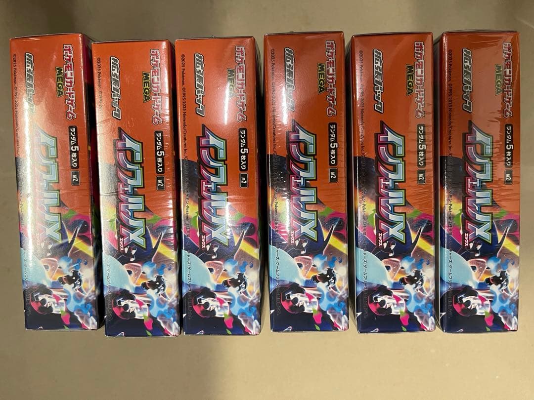 ポケモンカード インフェルノX 6box 新品未開封シュリンク付き