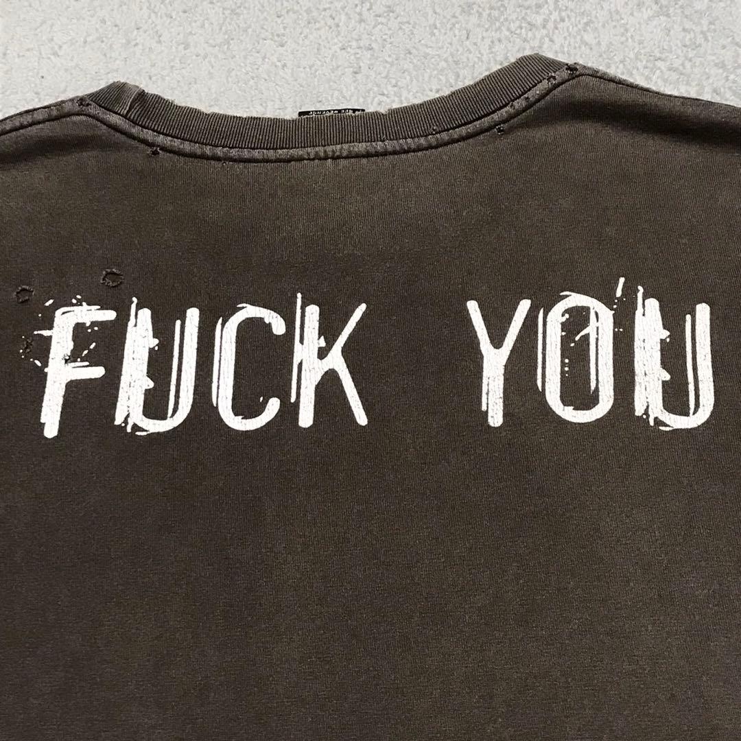 05ss ナンバーナイン ビンテージ半袖Tシャツ　MTHRFCKR エミリー期