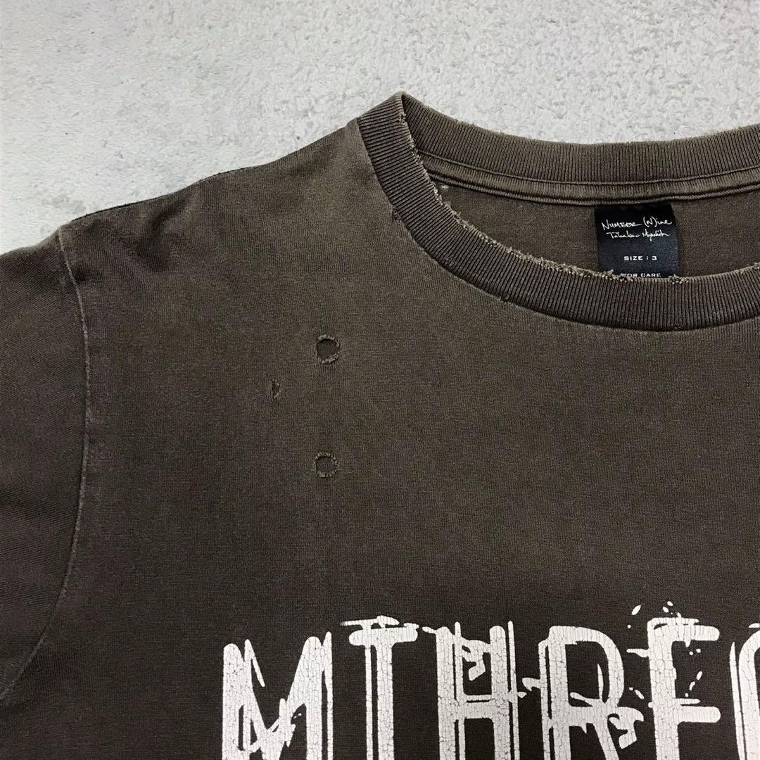 05ss ナンバーナイン ビンテージ半袖Tシャツ　MTHRFCKR エミリー期