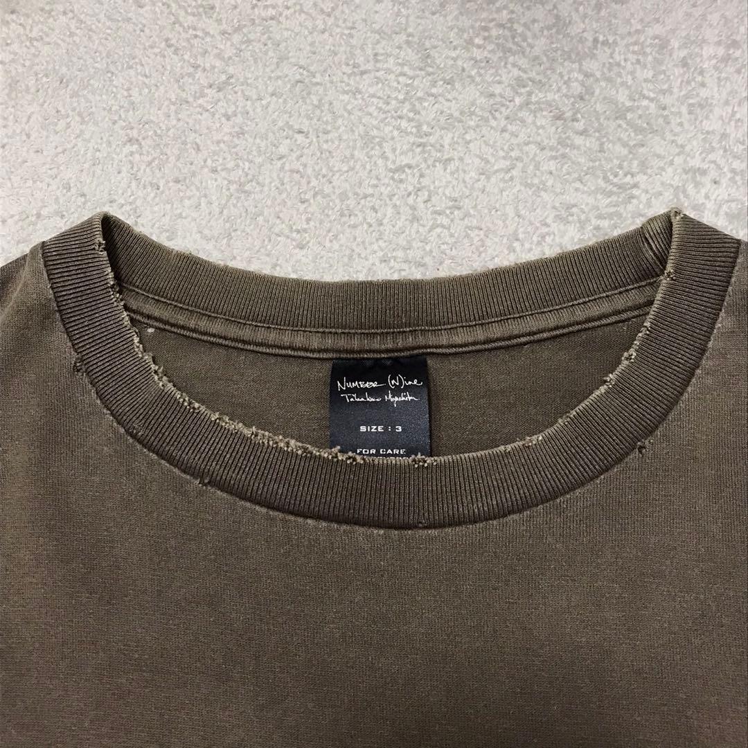 05ss ナンバーナイン ビンテージ半袖Tシャツ　MTHRFCKR エミリー期
