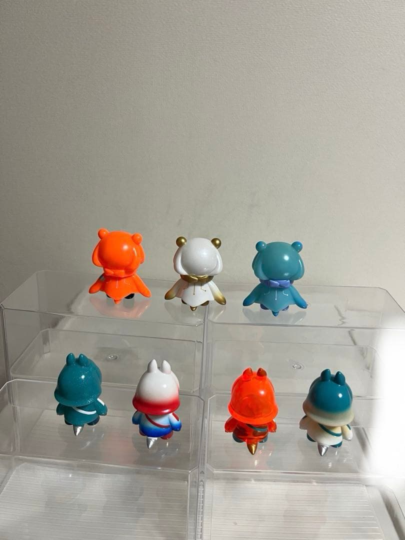 VAGガチャ、デンシコネコ、ソフビ、蓄光