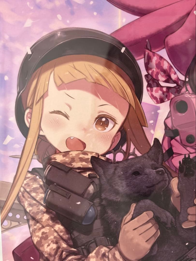 ソードアート・オンライン ガンゲイル・オンライン　直筆サイン入り複製原画