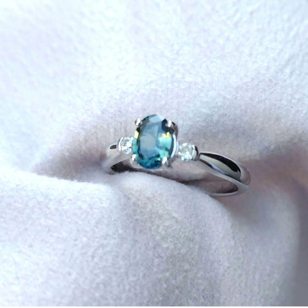 sale【最終価格】極美品 12号 Pt900 サファイア リング 鑑別書付