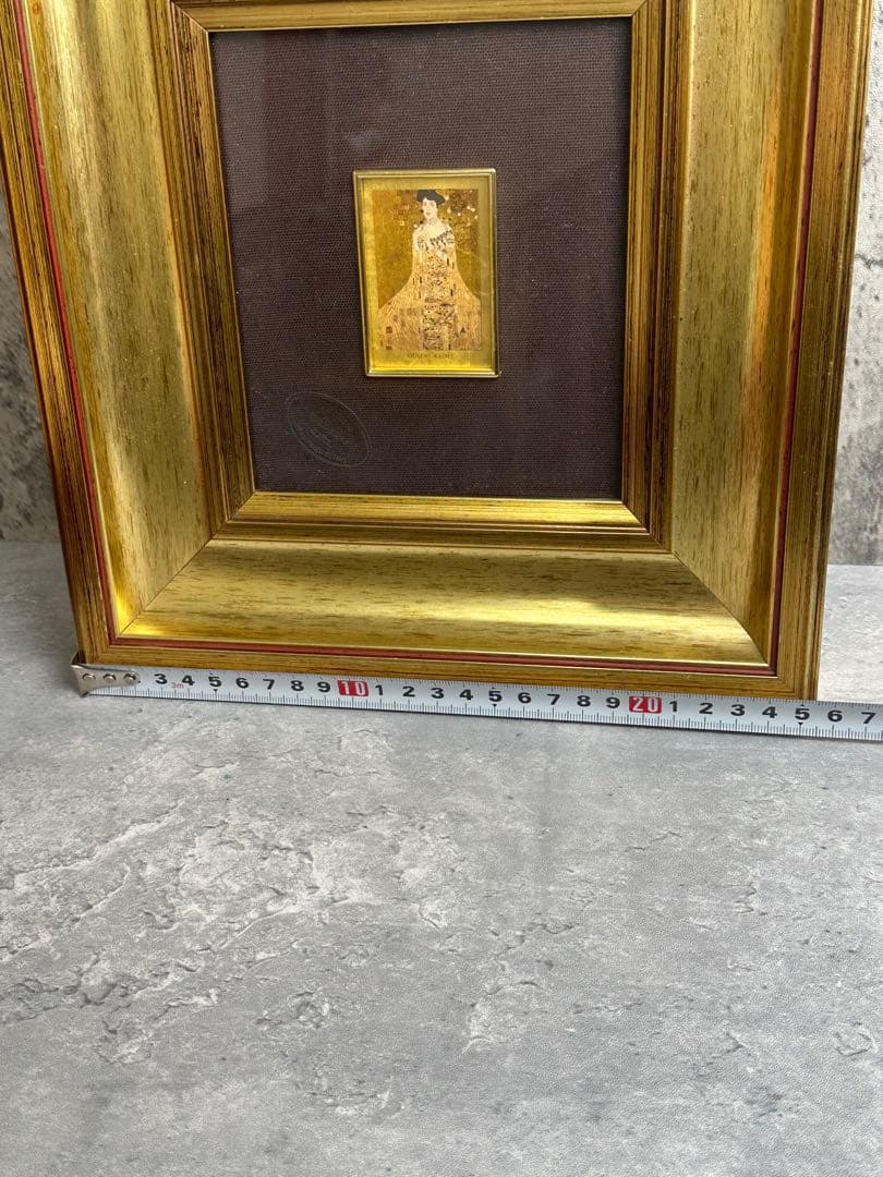 グスタフ・クリムト 3Dアート 額縁 ゴールド