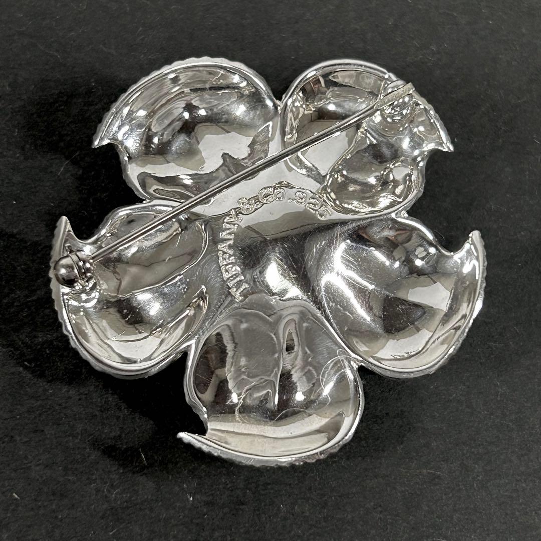 美品 ティファニー ブローチ ドッグウッド フラワー ブローチ ヴィンテージ