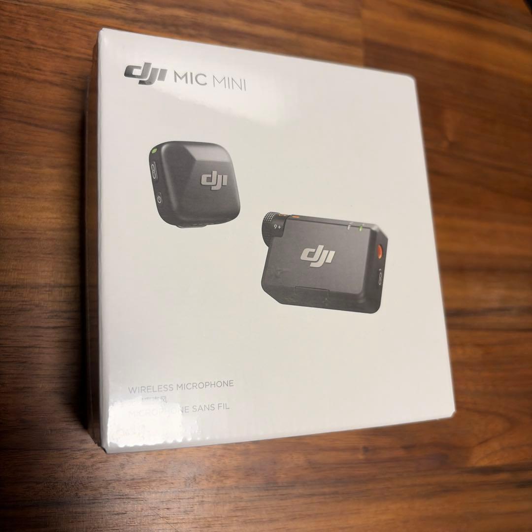 DJI Mic Mini(1 TX + 1 RX) , 追加アクセサリーなし